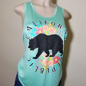 NWOT Womens California Republic tank